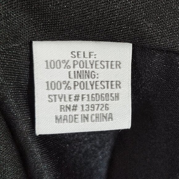 Francesca's Velour Tent Dress Sleeveless Black S - Picture 4 of 6